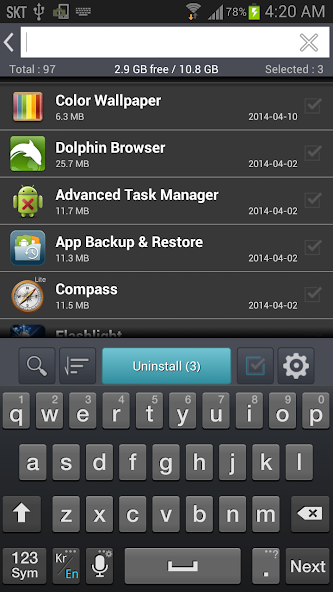 Uninstaller