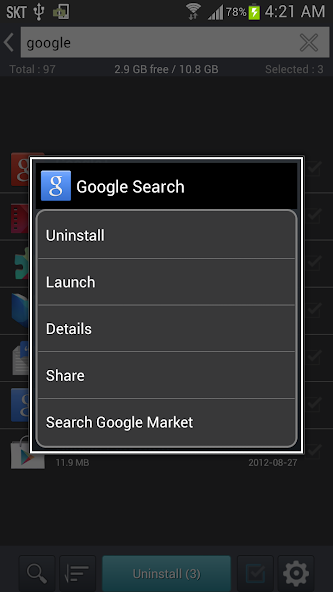 Uninstaller