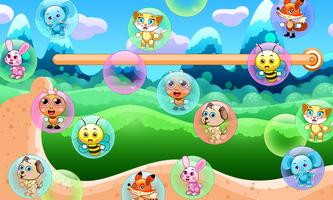 Game for kids - animal bubble