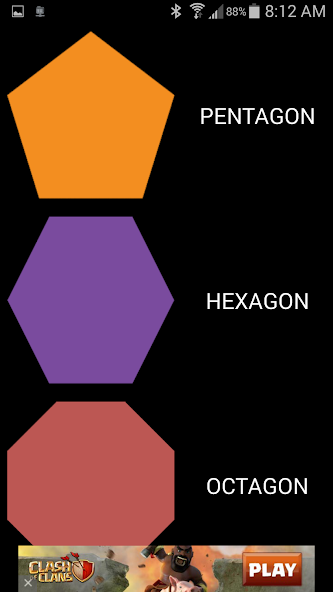 2-D Shapes for Kids to Learn