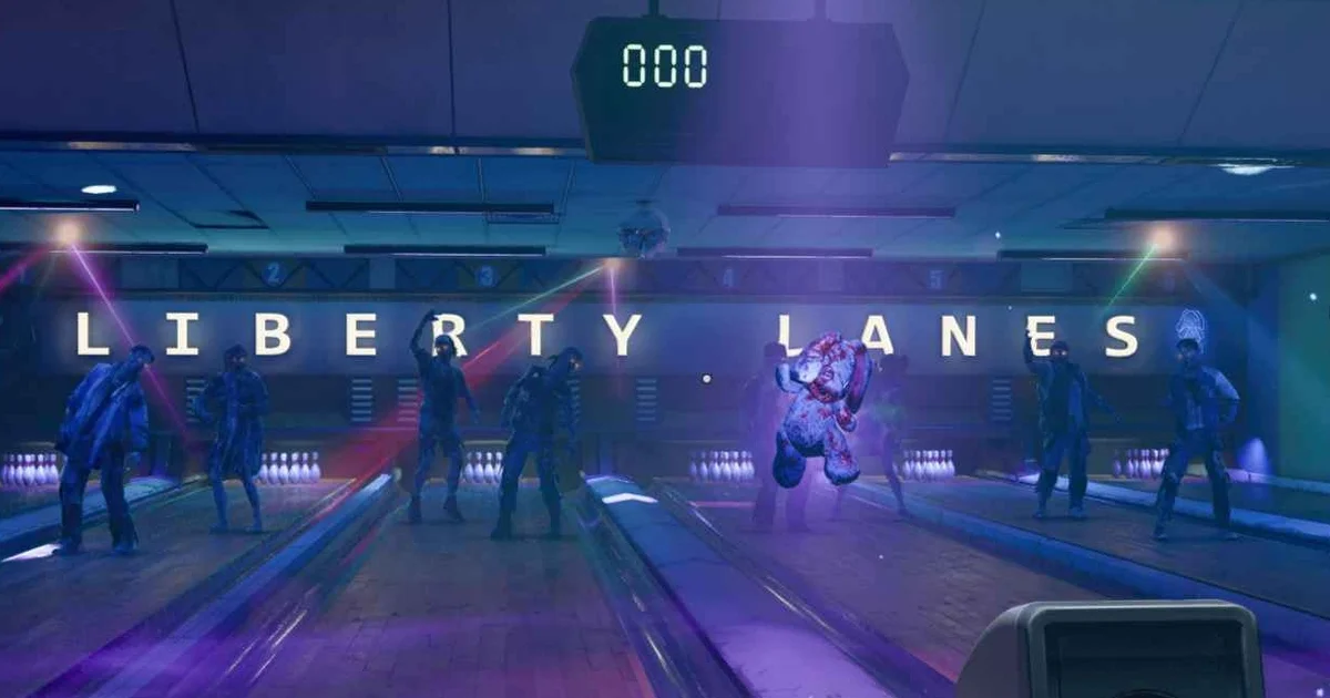 Black Ops 6 Zombies Liberty Falls Bowling Alley Guia de ovos de Páscoa