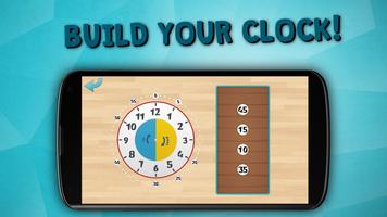 Kids learn to tell time- clock
