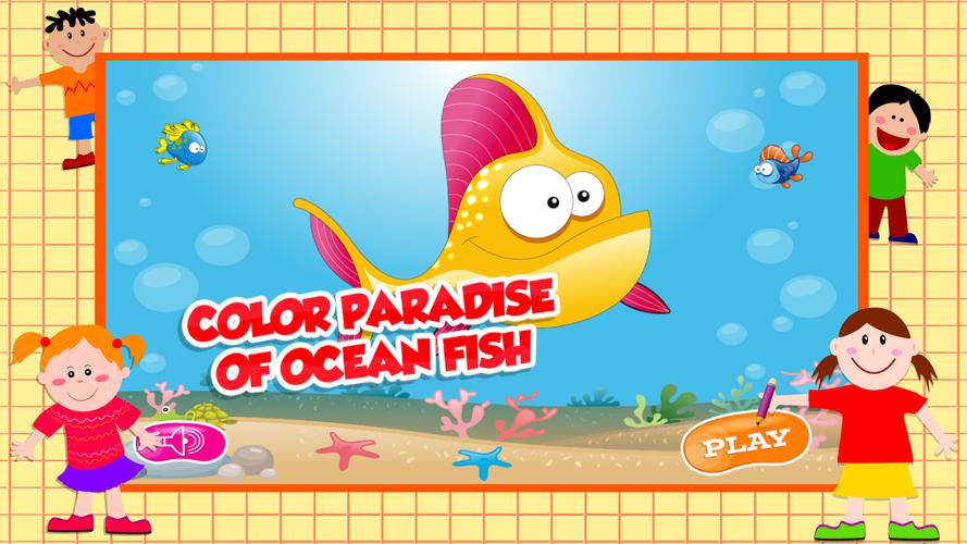 Color Paradise of Ocean Fish