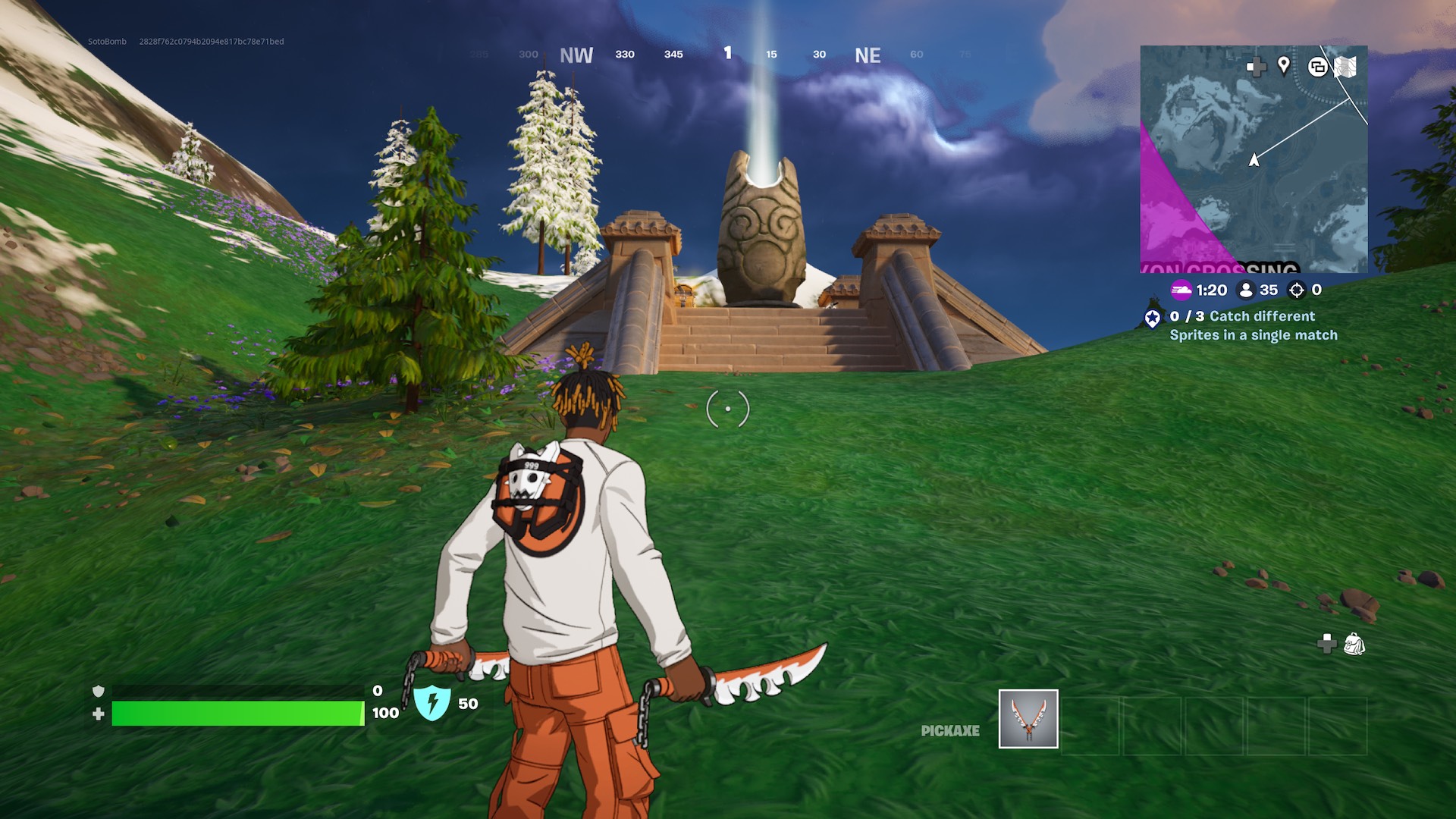 Todos os locais do Sprite Shine no Fortnite Capítulo 6