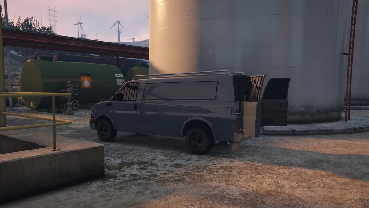 GTA online Gun Van Locais