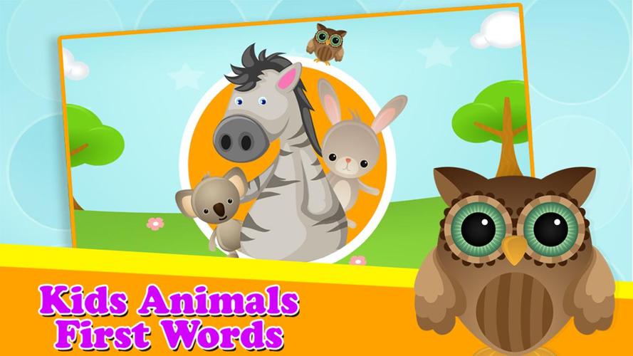 Kids Animals First Words