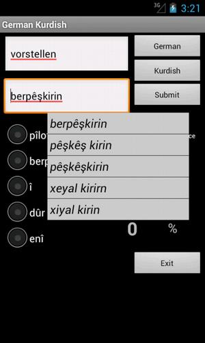 Learn German Kurdish