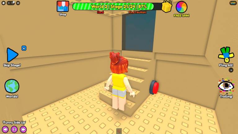 Roblox Найти кнопки
