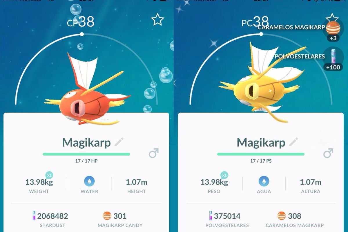 Pokémon Go Shinies - Como pegar Magikarp brilhante, Red Gyarados e o que sabemos sobre outros Pokémon brilhantes