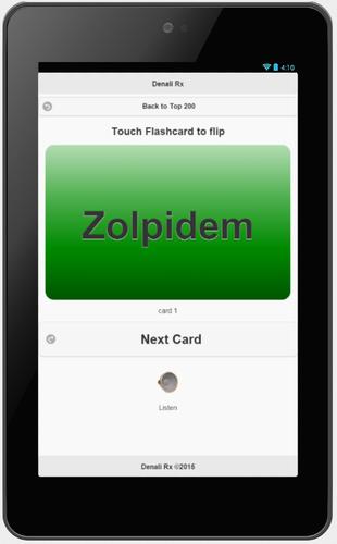 Top 200 Drug Flash Cards
