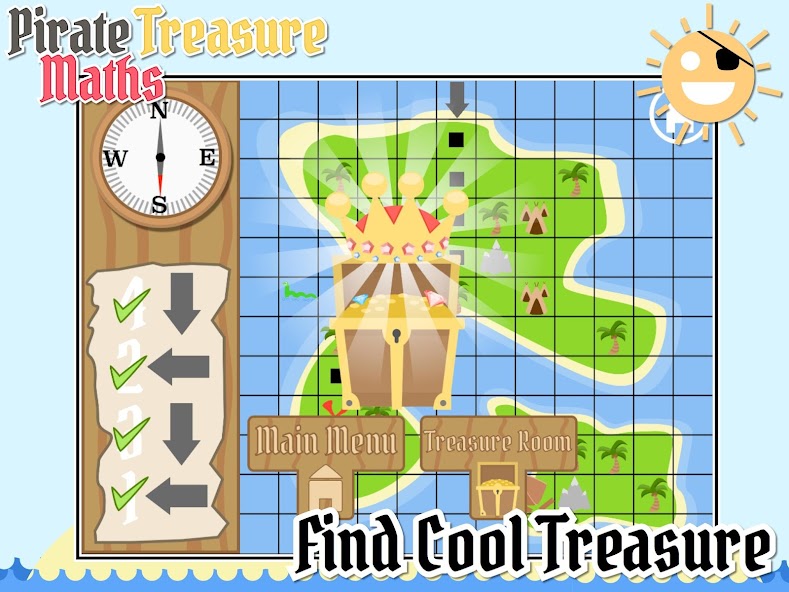 Pirate Treasure Maths-Addition