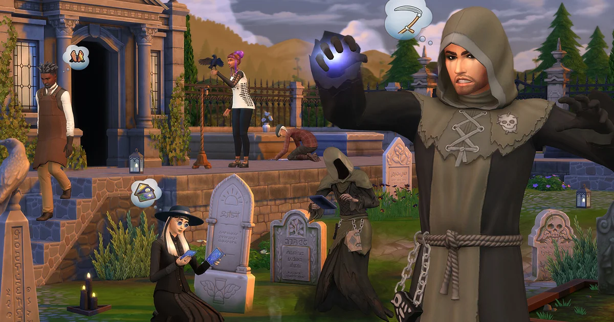 The Sims 4 читы жизни и смерти