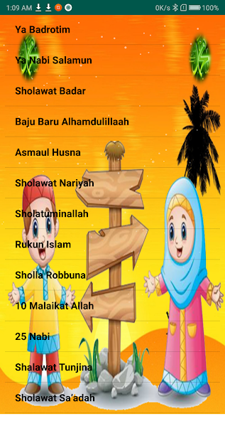 Kids songs Sholawat