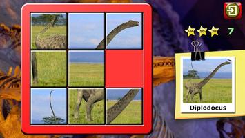 Kids Dinosaur Rex Slide Puzzle