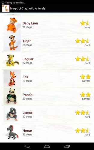 Magic of Clay: Wild Animals