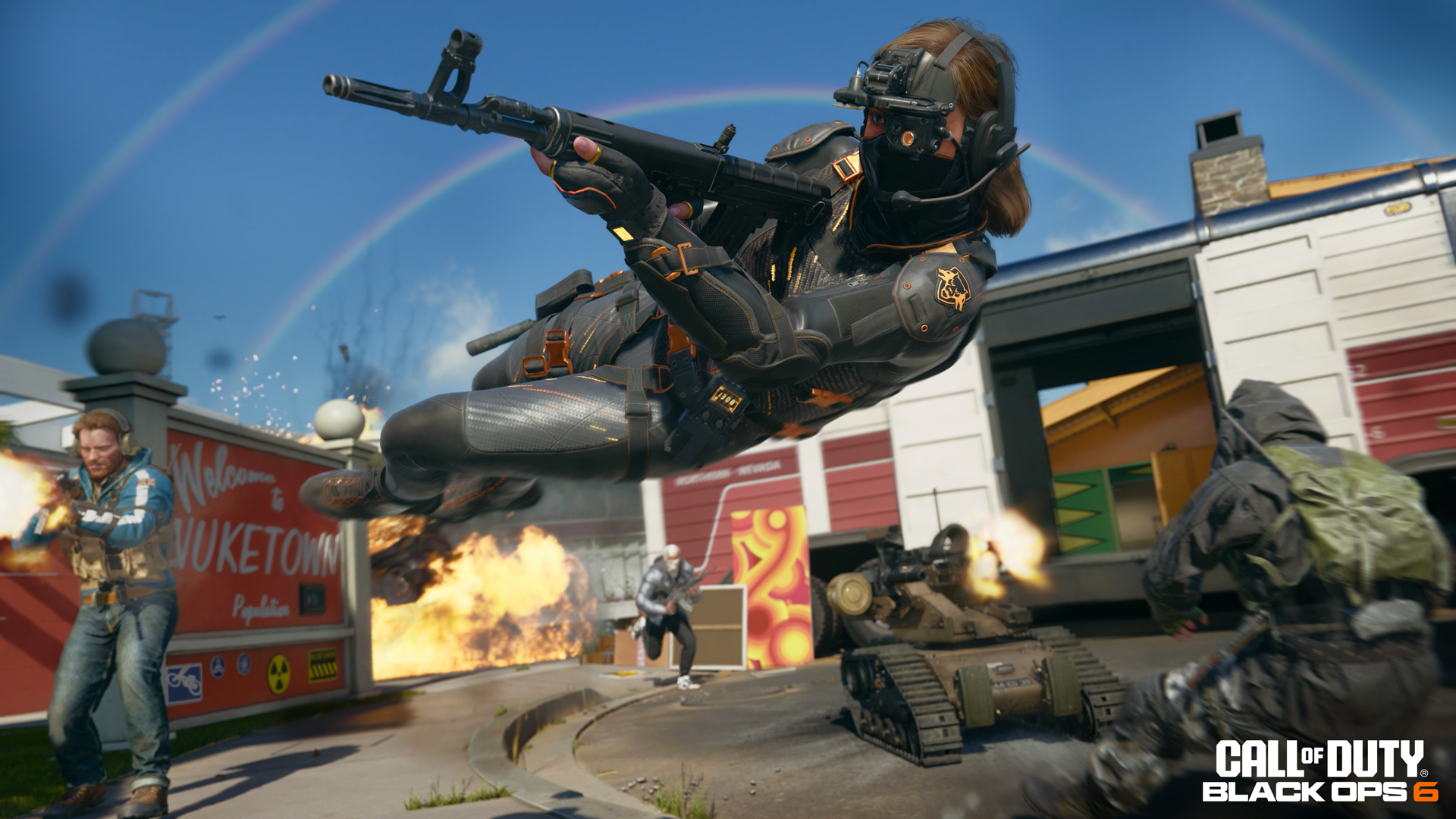 Как быстро выровнять оружие на Нукетауне в Black Ops 6