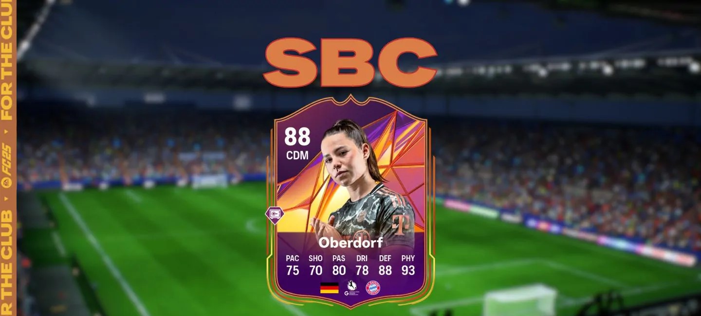 Как сделать Lena oberdorf SBC в EA FC 25 и стоит ли оно того?