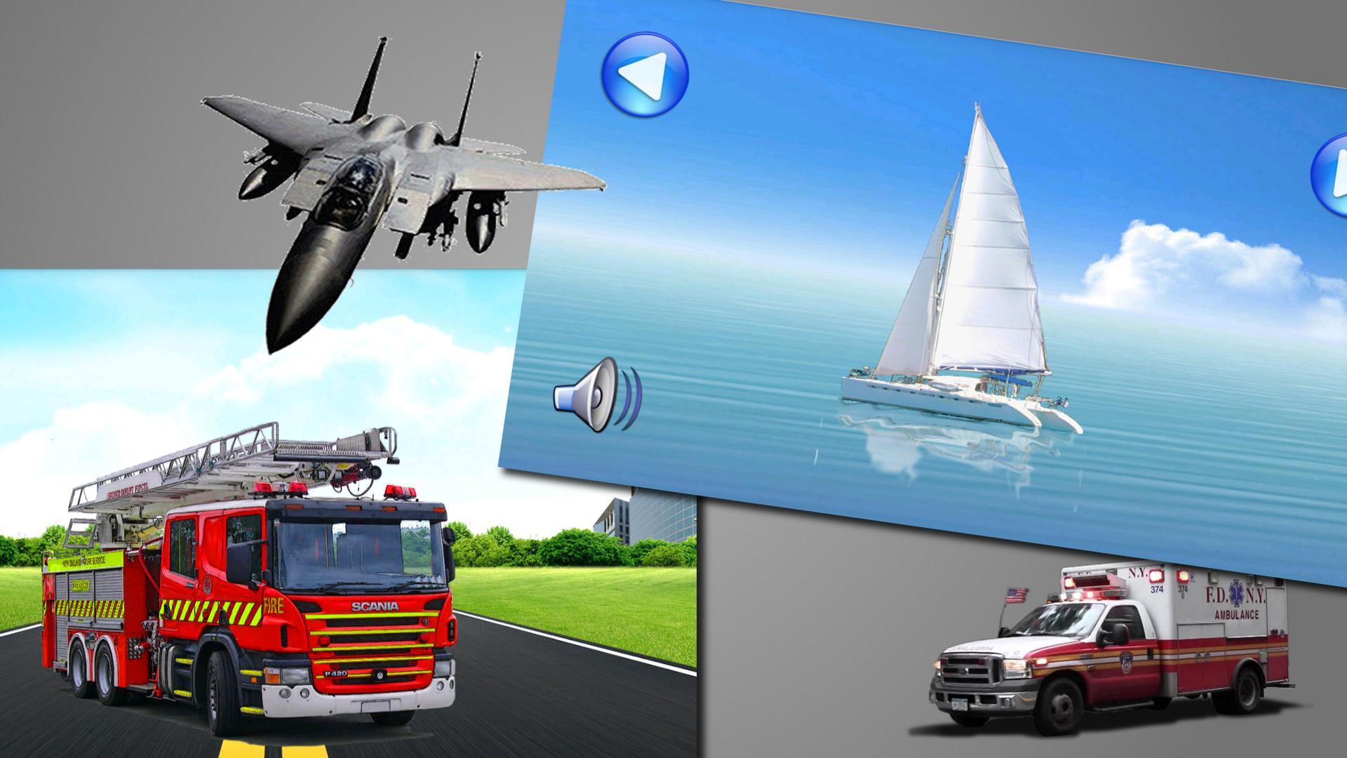 Vehicle Sounds&Photos for Kids