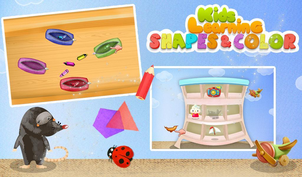 Kids Learning Shapes & Color