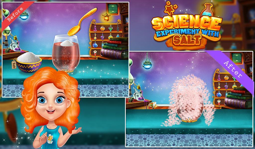 Science Experiment With Salt