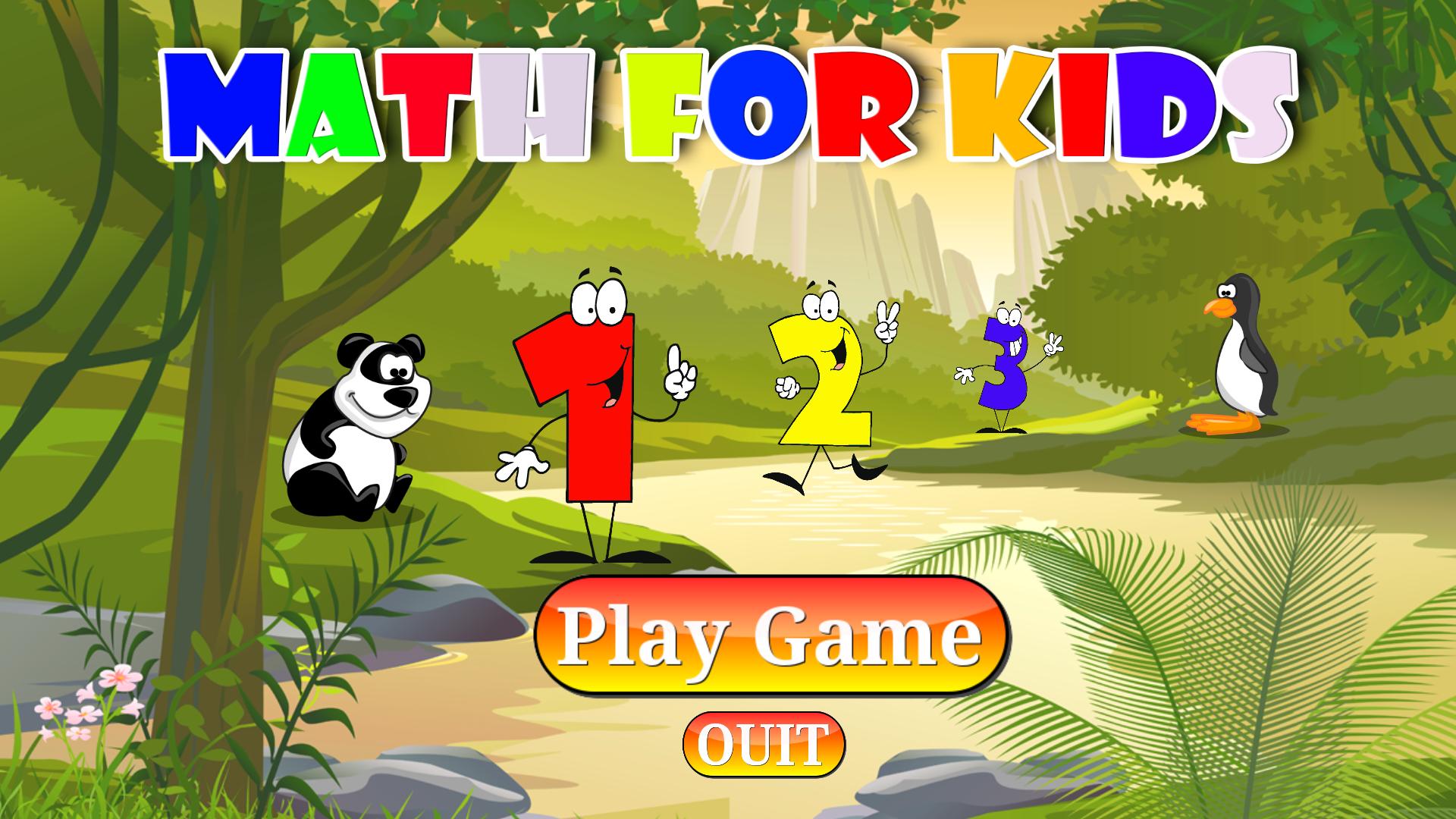 Math number for Kids free