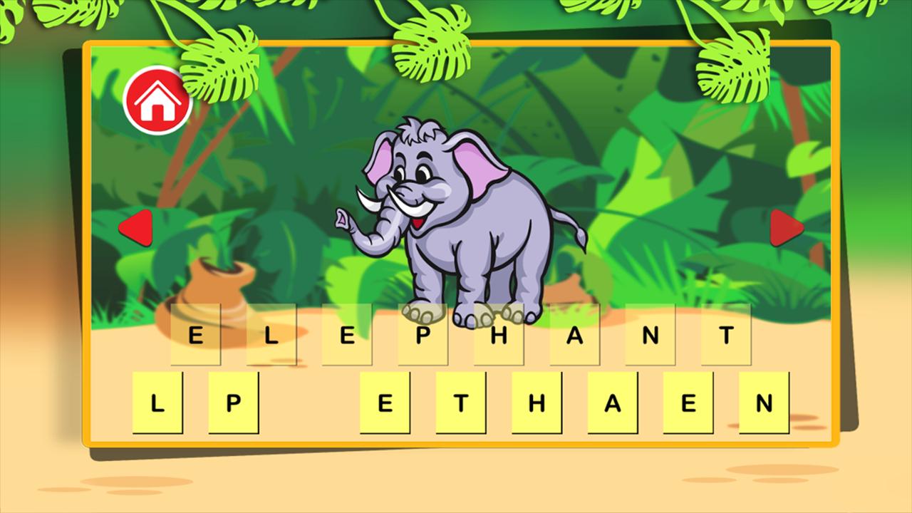 PreSchool Kids Zoo First Words