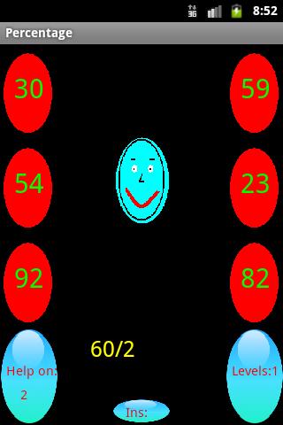 Learn percentages with fun No1