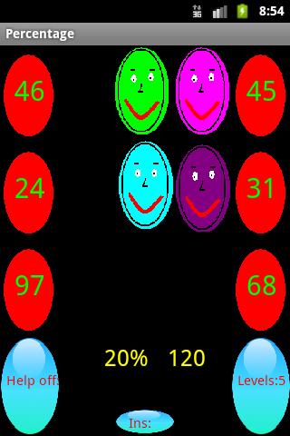 Learn percentages with fun No1