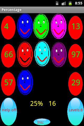 Learn percentages with fun No1