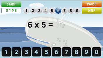The whale of the times tables