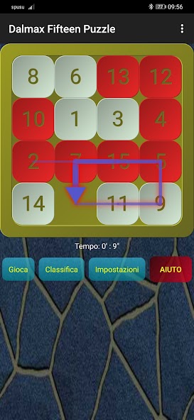 15 Puzzle Game (by Dalmax)