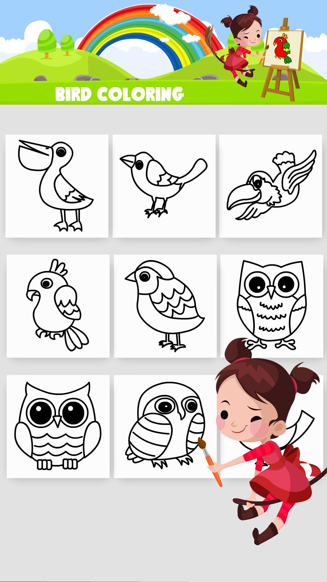 Bird Coloring