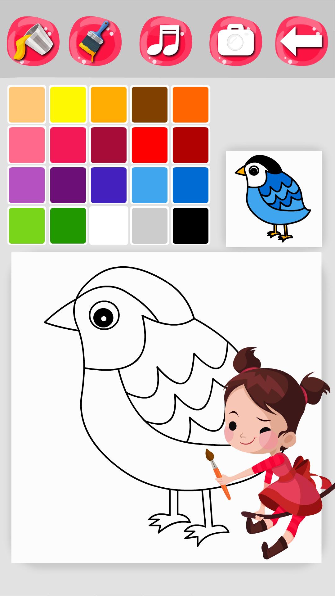 Bird Coloring