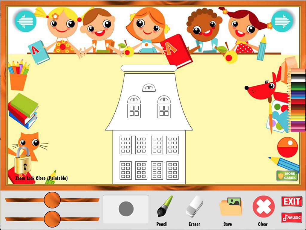 COLORING HOME GAME
