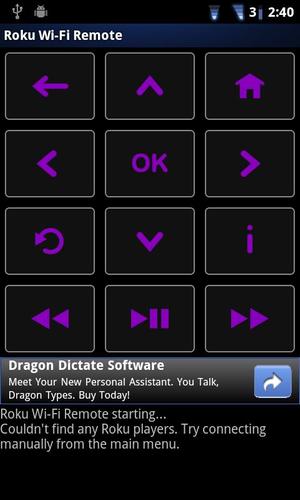 Rfi - remote for Roku players