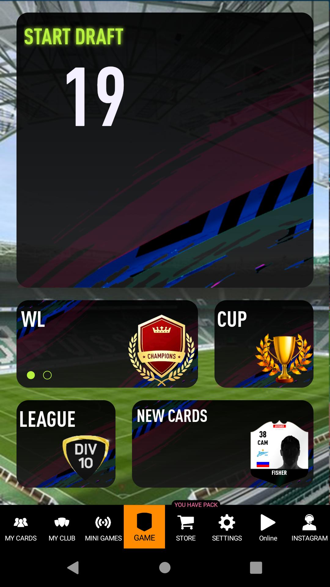 FUT 19 Simulator