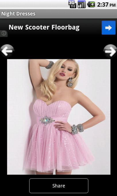 Evening dresses