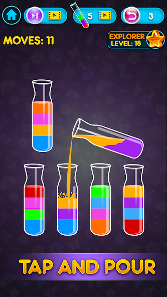 Color Water Sort - Puzzle Game