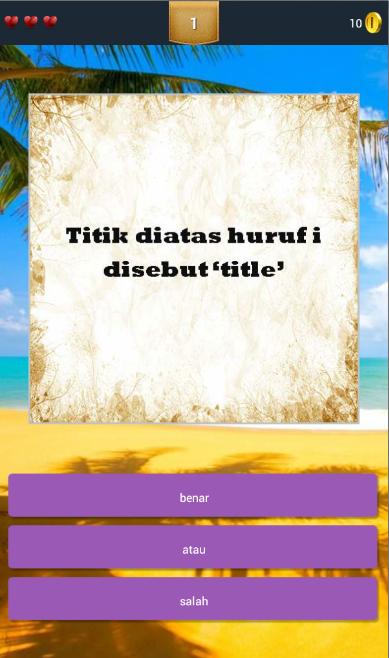 Tebak Benar atau Salah