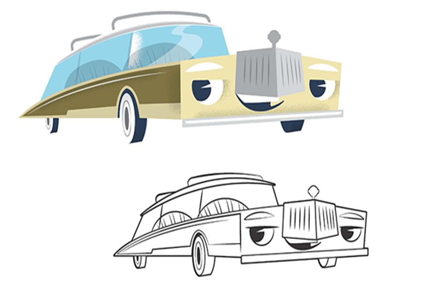cars coloring book colors kids