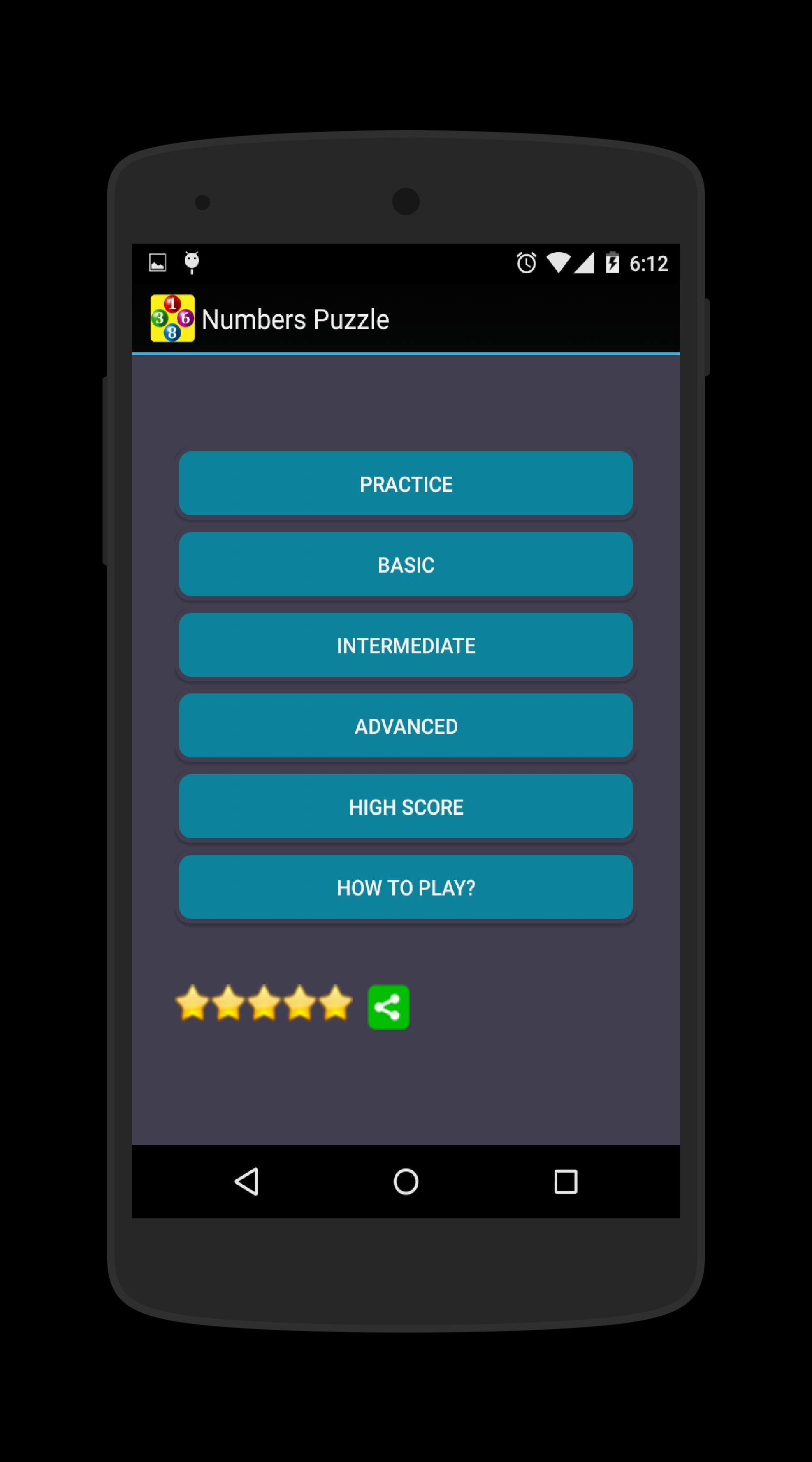 Numbers Puzzle