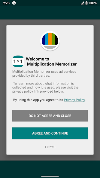 Multiplication Memorizer