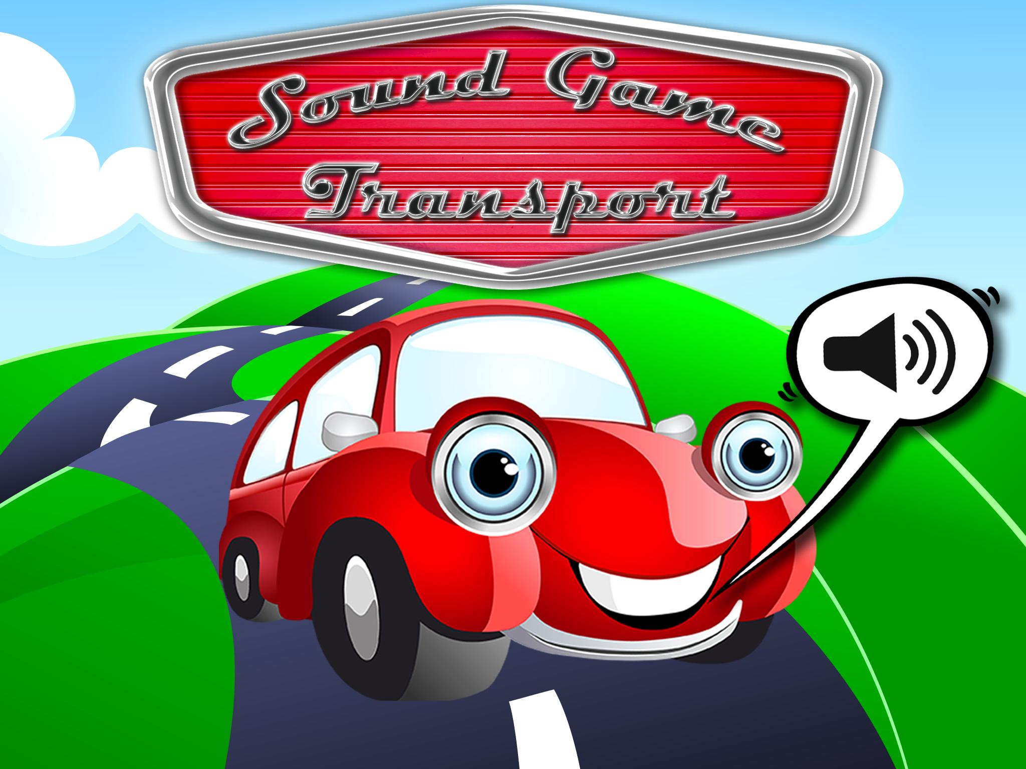 Sound Game Transport Cartoon