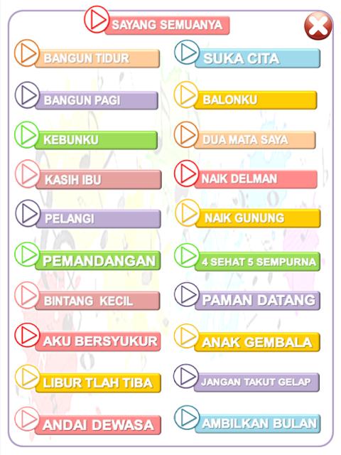 Kumpulan Lagu Anak Populer