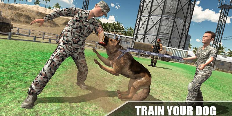 Army Dog Training Simulator - Border Crime 2020