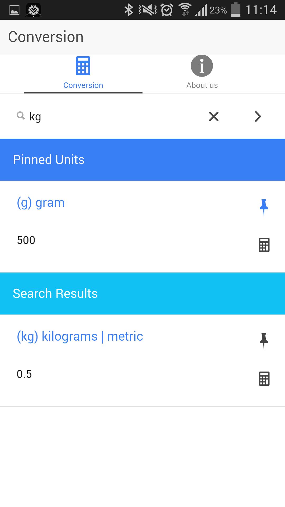 Weight Conversion (kg, lb, oz)
