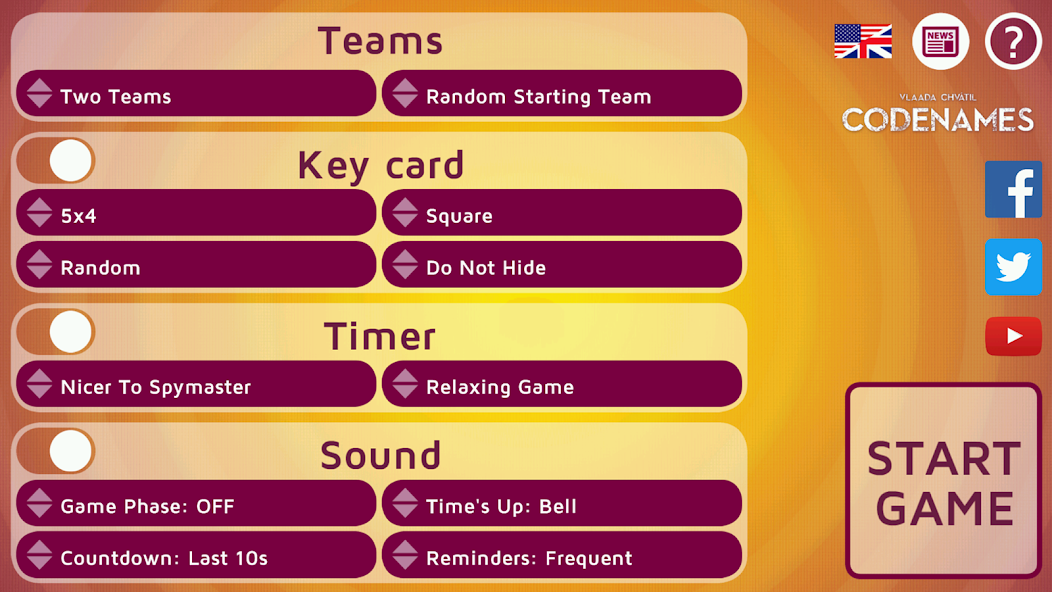 Codenames Gadget