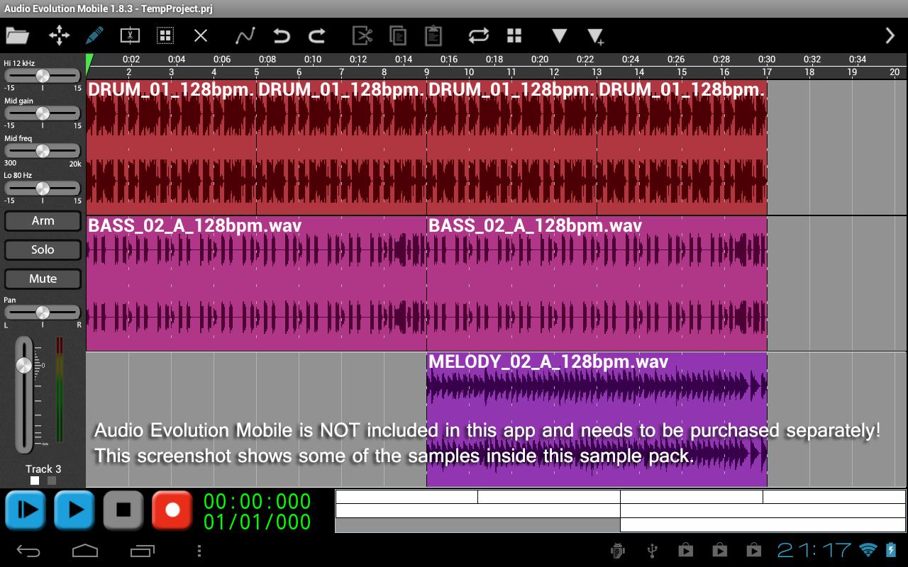 House Pack for Audio Evolution