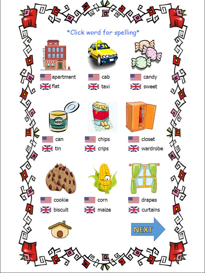 British vs American English