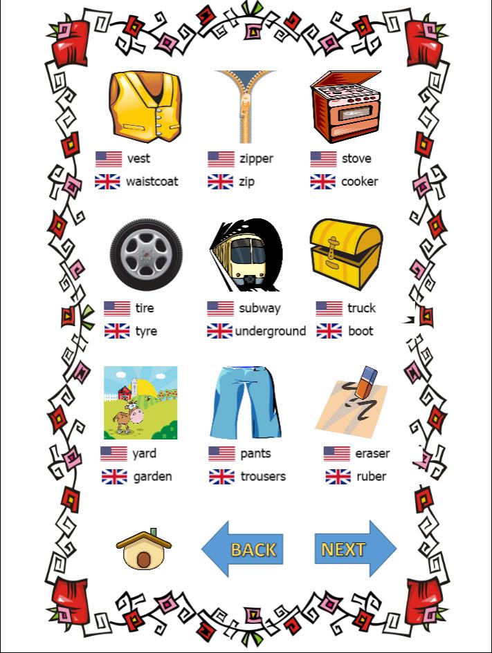 British vs American English
